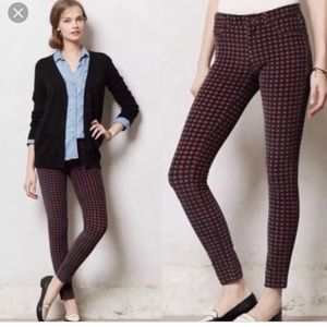 Anthro Pilcro and the Letterpress leggings sz 25